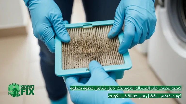كيفية تنظيف فلتر الغسالة الاتوماتيك: دليل شامل خطوة بخطوة كيفية تنظيف فلتر الغسالة الاتوماتيك