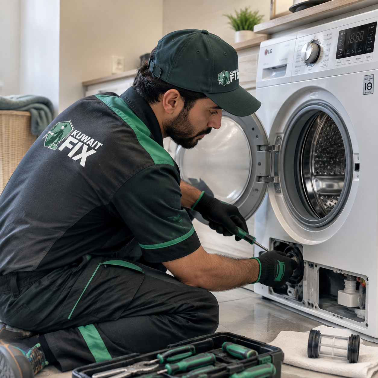 أعطال غسالات LG الشائعة
